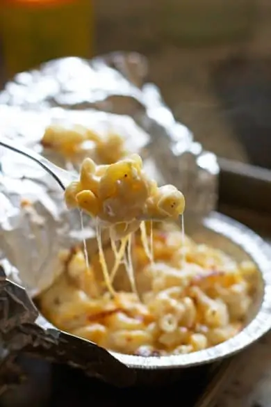 camping mac & cheese