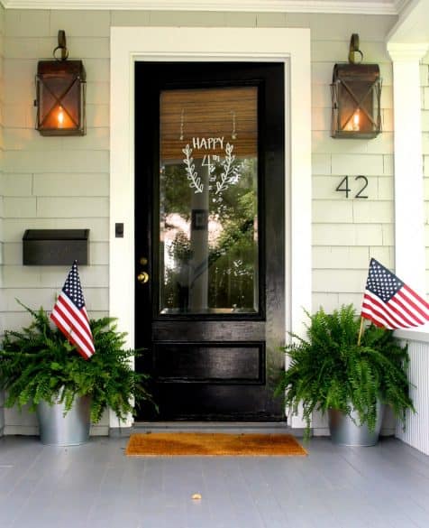 patriotic front door