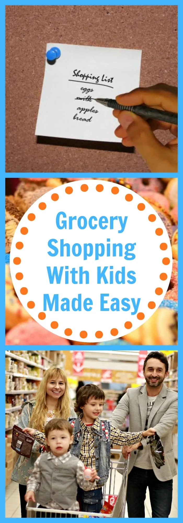 Parenting--Grocery Shopping With Kids Made Easy--The Organized Mom