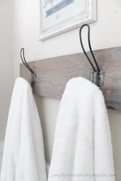 towels on hooks