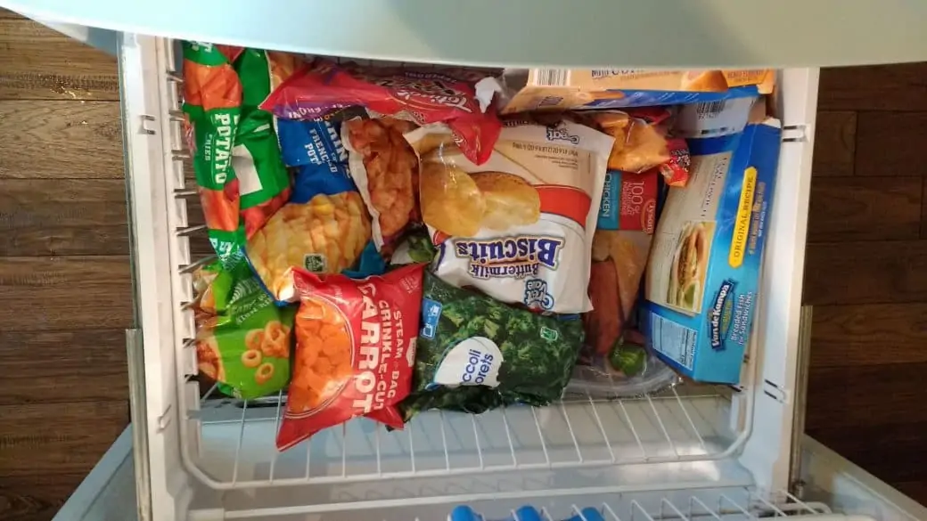 freezer organization