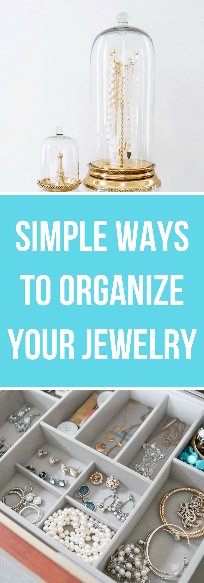 Organization--Simple Ways to Organize Your Jewelry--The Organized Mom