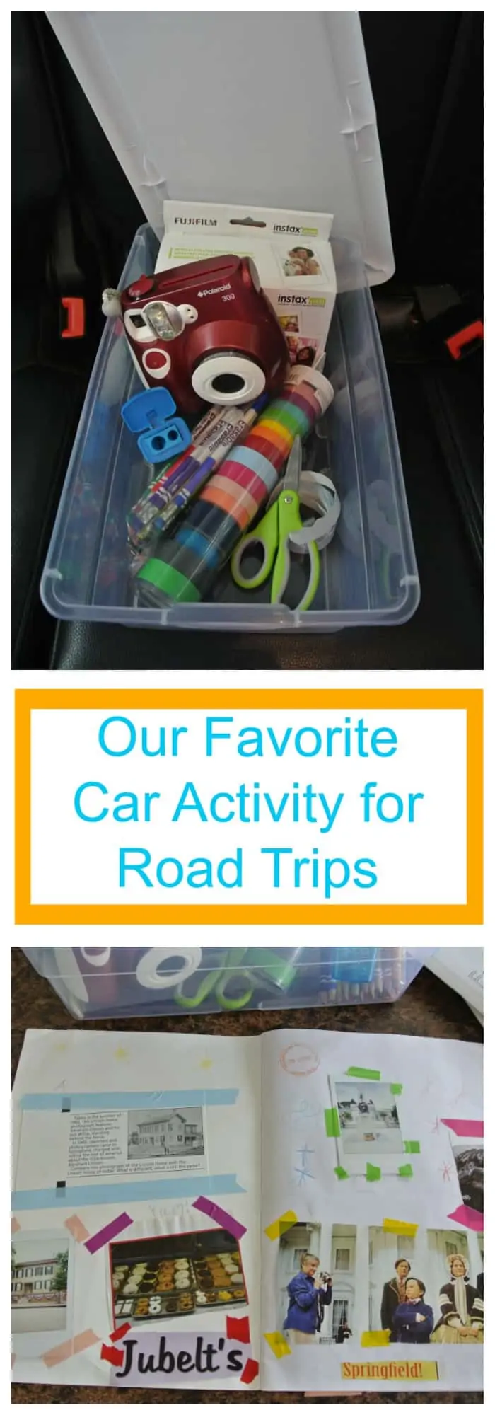 Travel--Our Favorite Car Activity for Road Trips--The Organized Mom