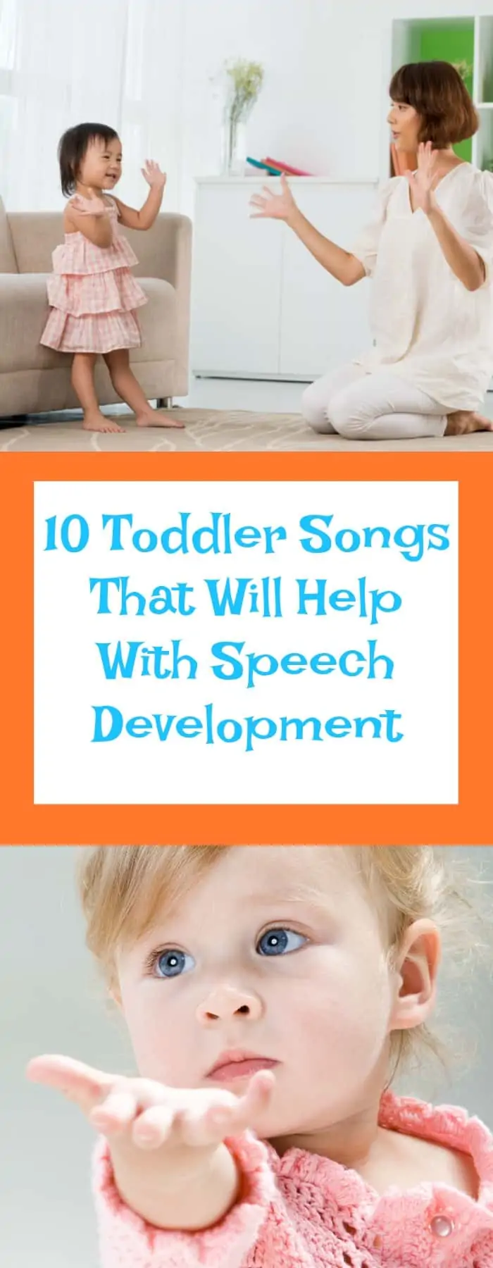 Parenting--10 Toddler Songs That Will Help With Speech Development--The Organized Mom