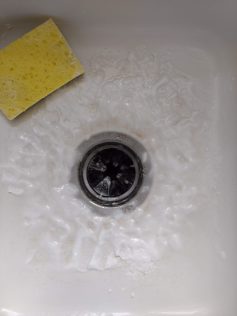 enamel sink