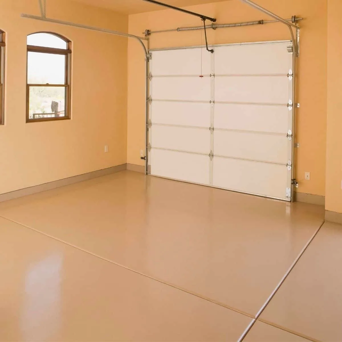 how to clean the garage floor