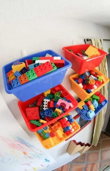 storing legos