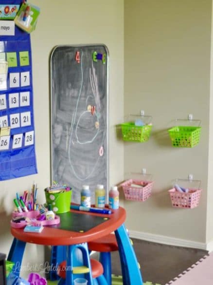 playroom organization