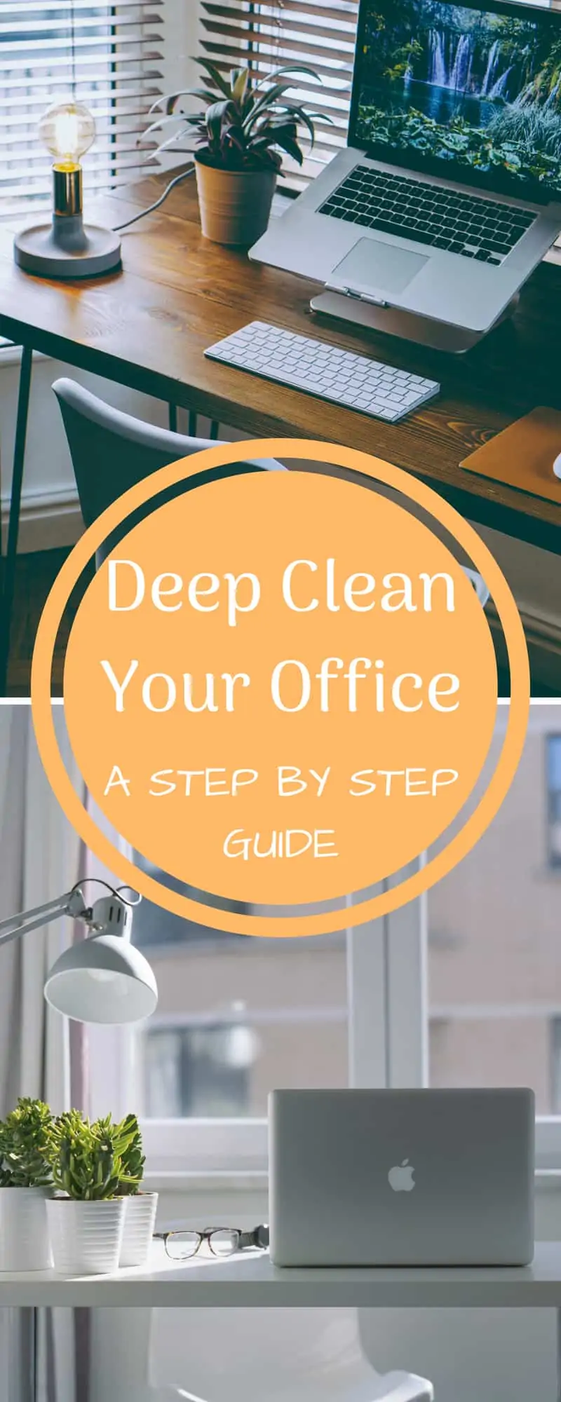 deep clean your home office