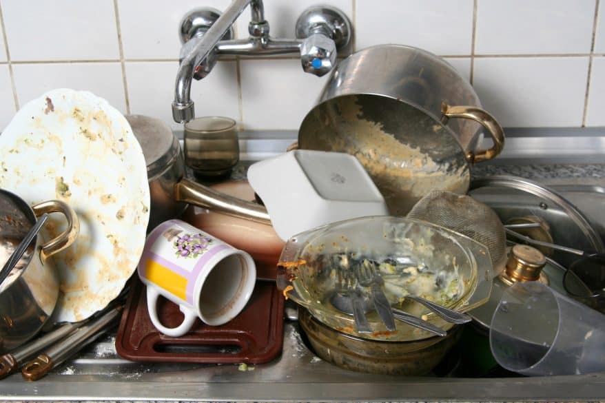 dirty dishes