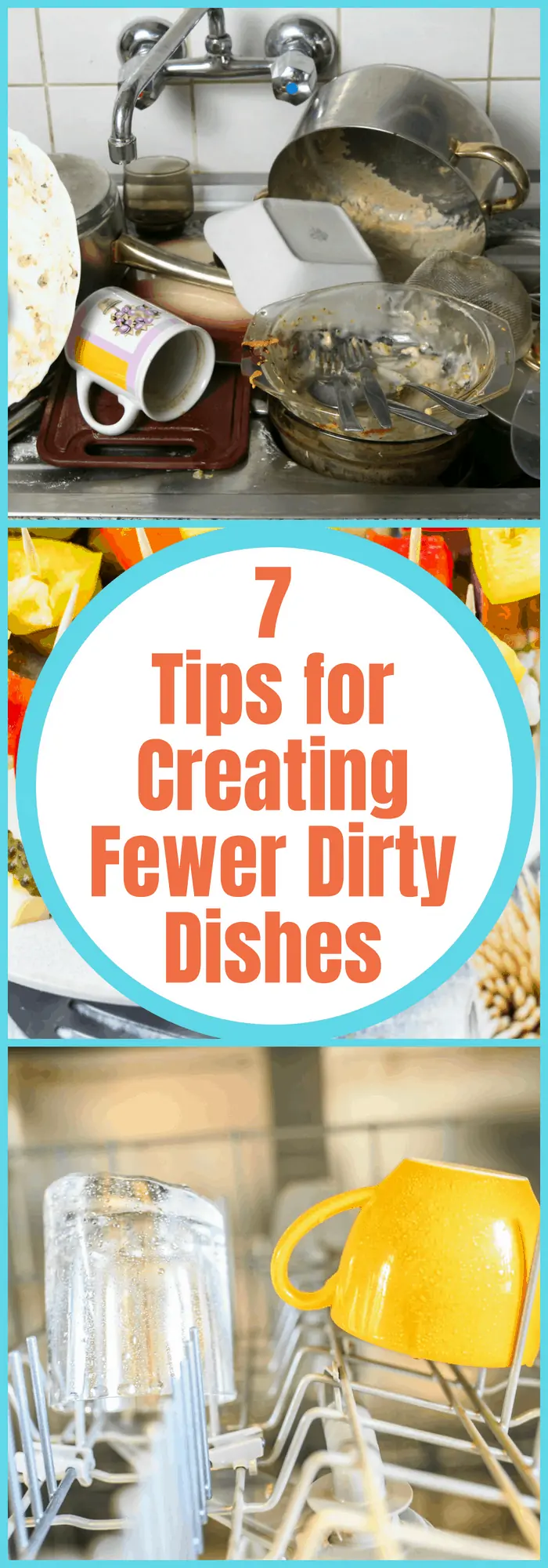 7 Tips for Creating Fewer Dirty Dishes