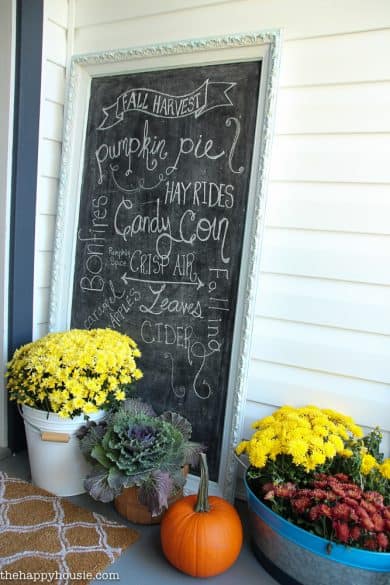 fall front porch