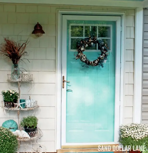 fall front door