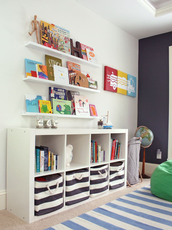 kids room organization