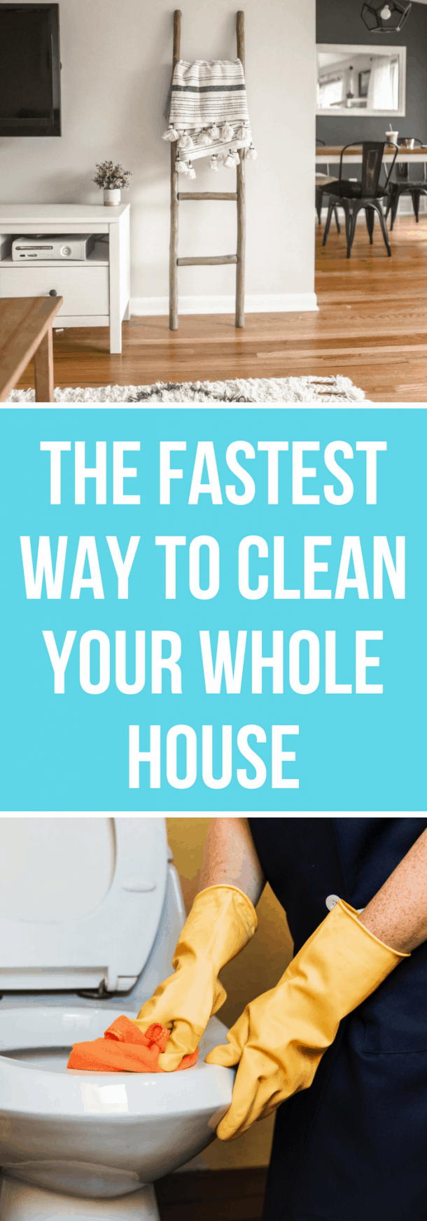 How to Clean House Fast The Organized Mom