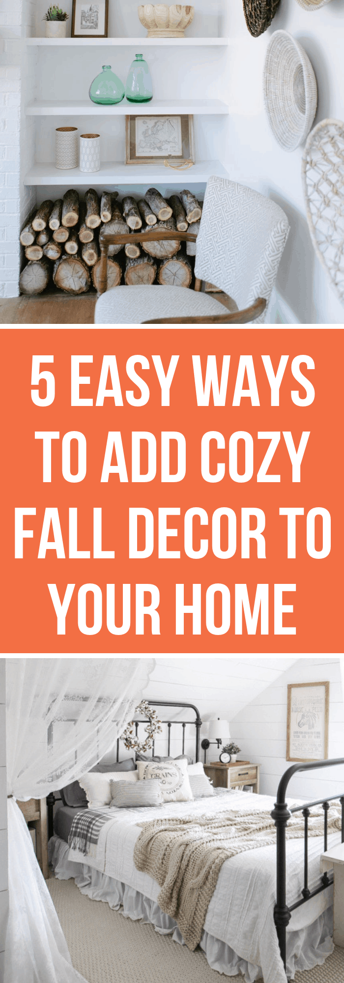 5 Easy Ways to Add Cozy Fall Home Decor