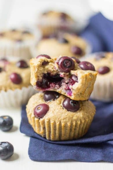 blueberry blender muffins