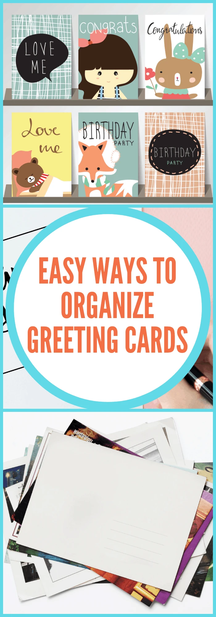 How to Organize Greeting Cards