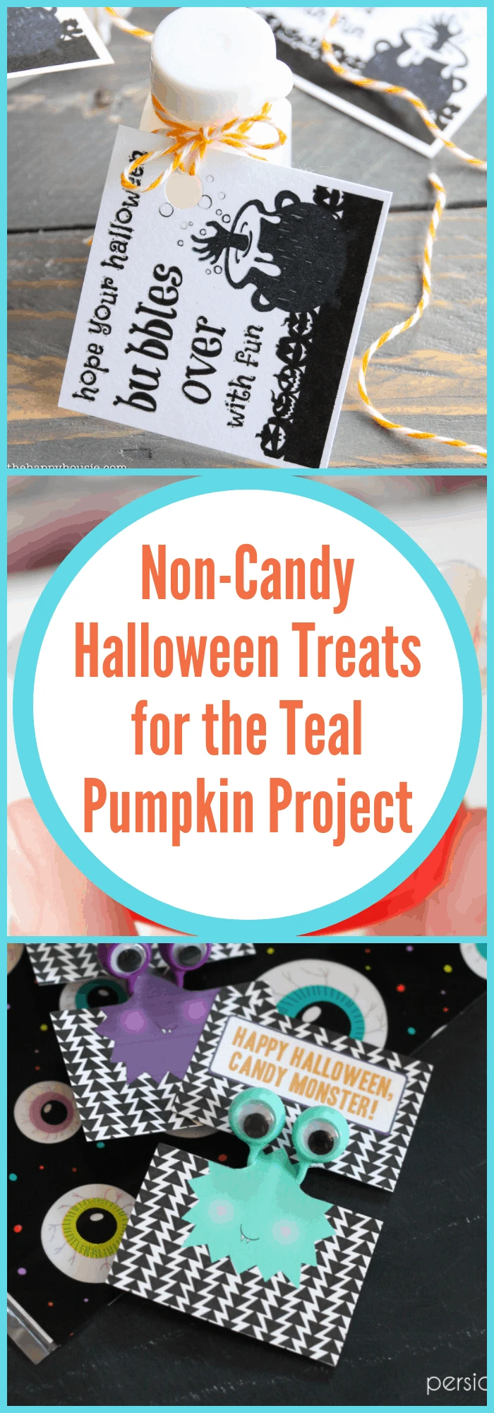 Non-candy Halloween Treats for the Teal Pumpkin Project