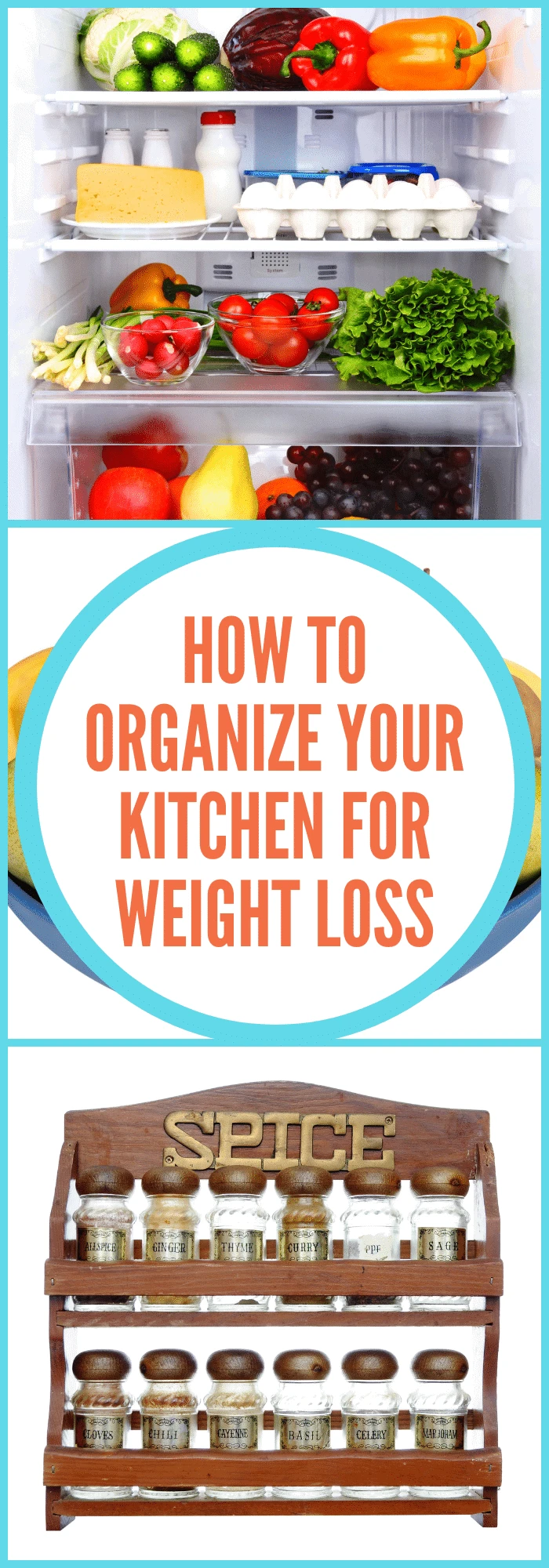 organize your kitchen for weight loss