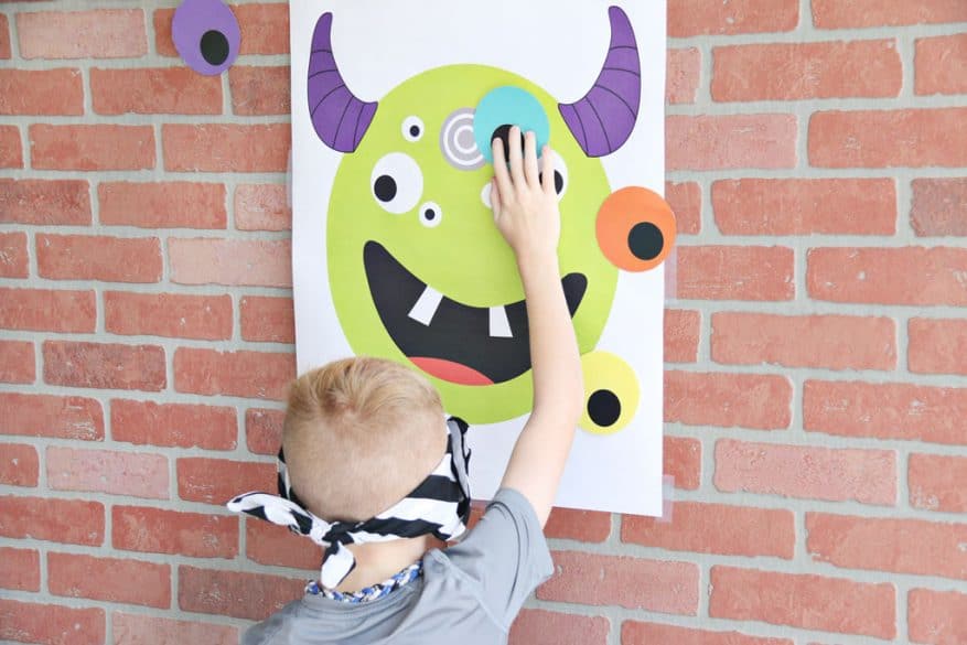 pin the eye on the monster