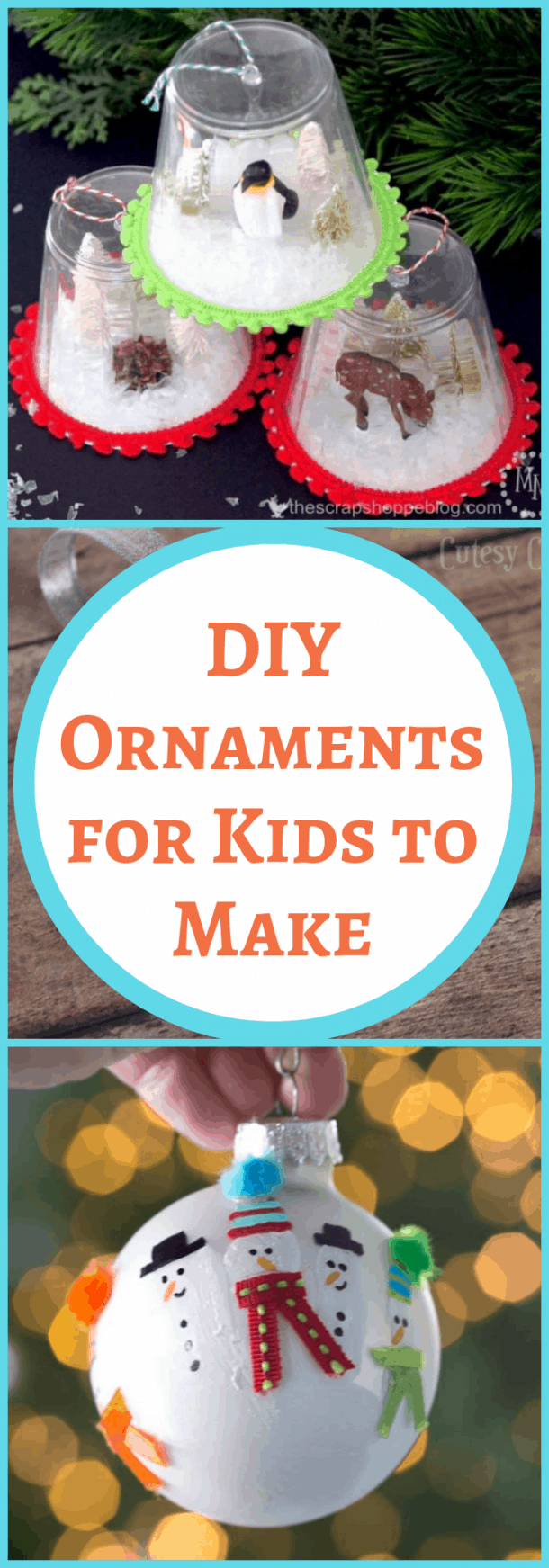 DIY Ornaments for Kids to Make – The Organized Mom