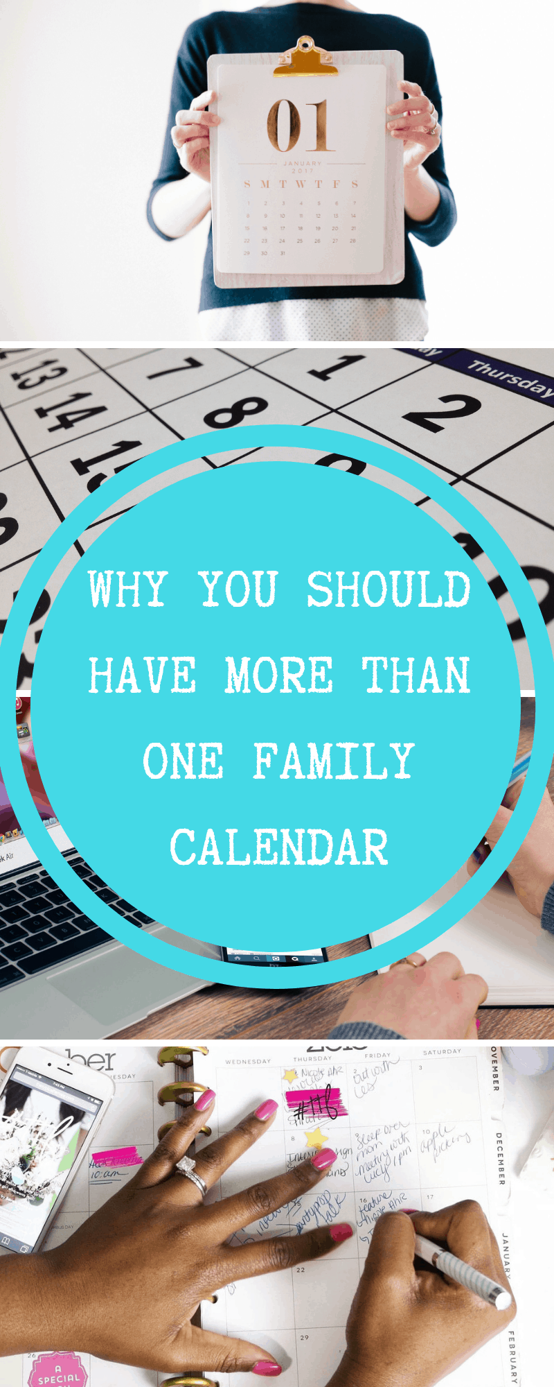 more than one family calendar