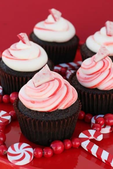 peppermint cupcakes