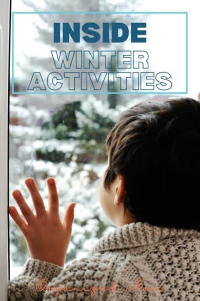 inside winter activities for kids and toddlers