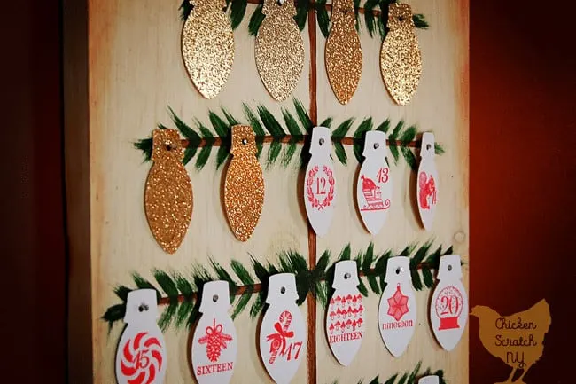 DIY Advent countdown