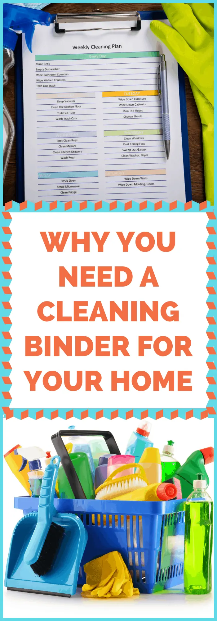 Why You Need a Cleaning Binder for Your Home