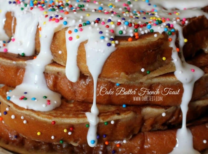 cake batter french toast