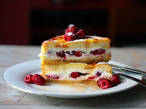 raspberry french toast