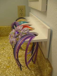 hair accessories organization