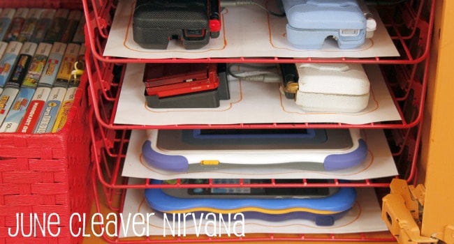 organize electronics