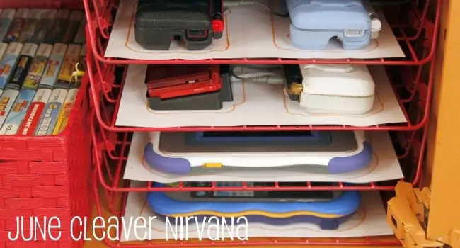 How To Organize Your Family's Electronics - The Organized Mom