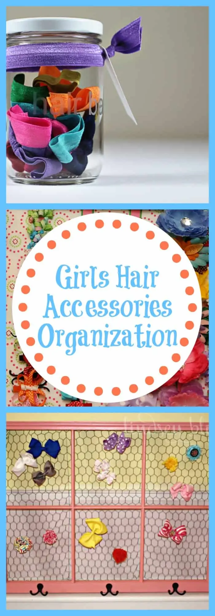 Girls Hair Accessories Organization