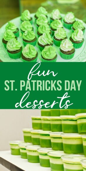 fun st patricks day desserts