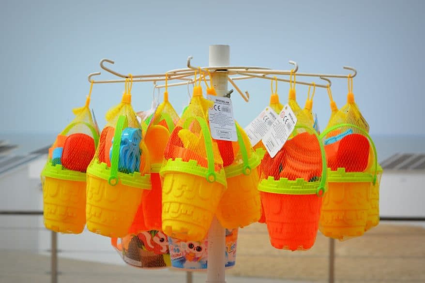 beach toys easter basket
