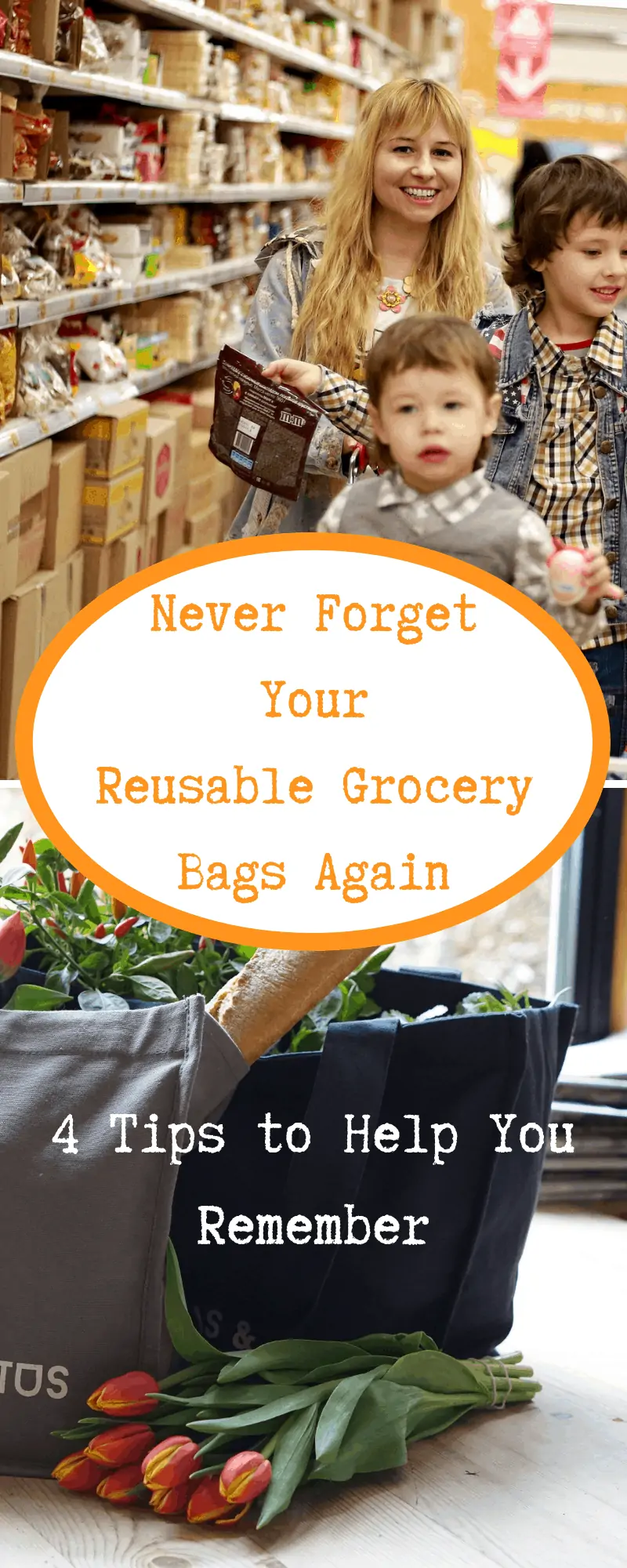 Never Forget Your Reusable Store Bags Again