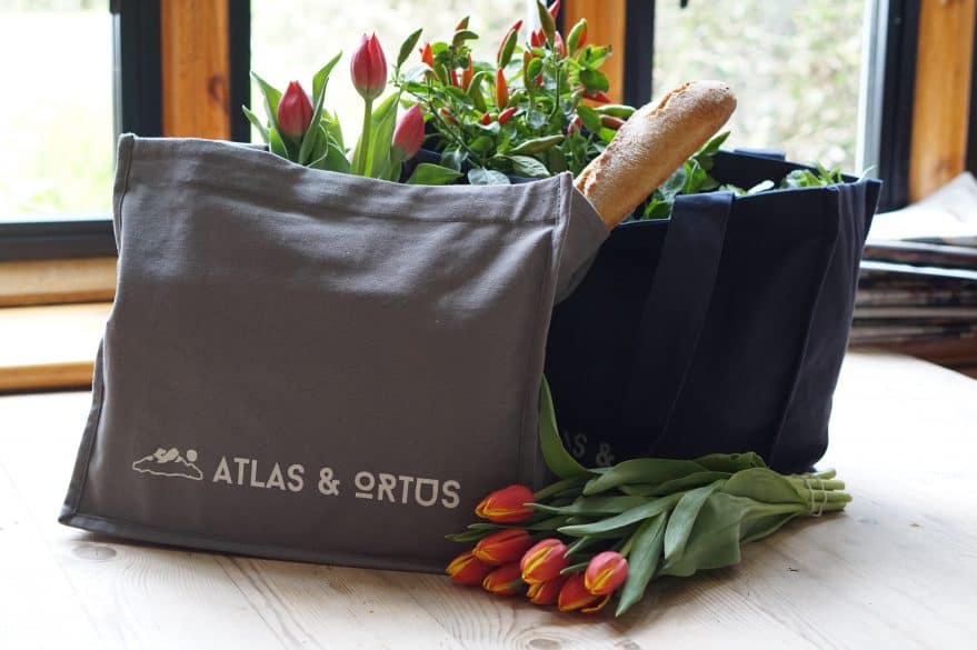 Reusable grocery bags