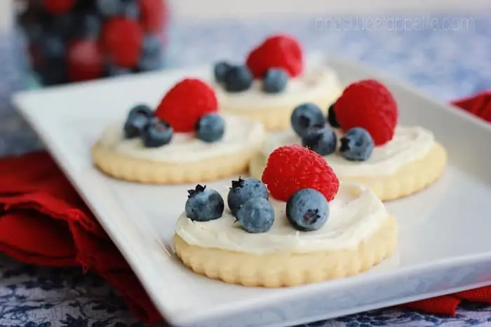 4th of july desserts fruit cookies