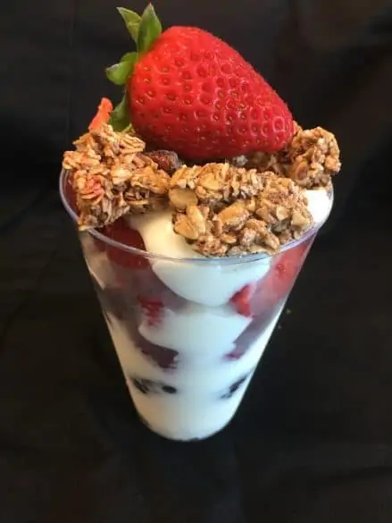strawberry parfait