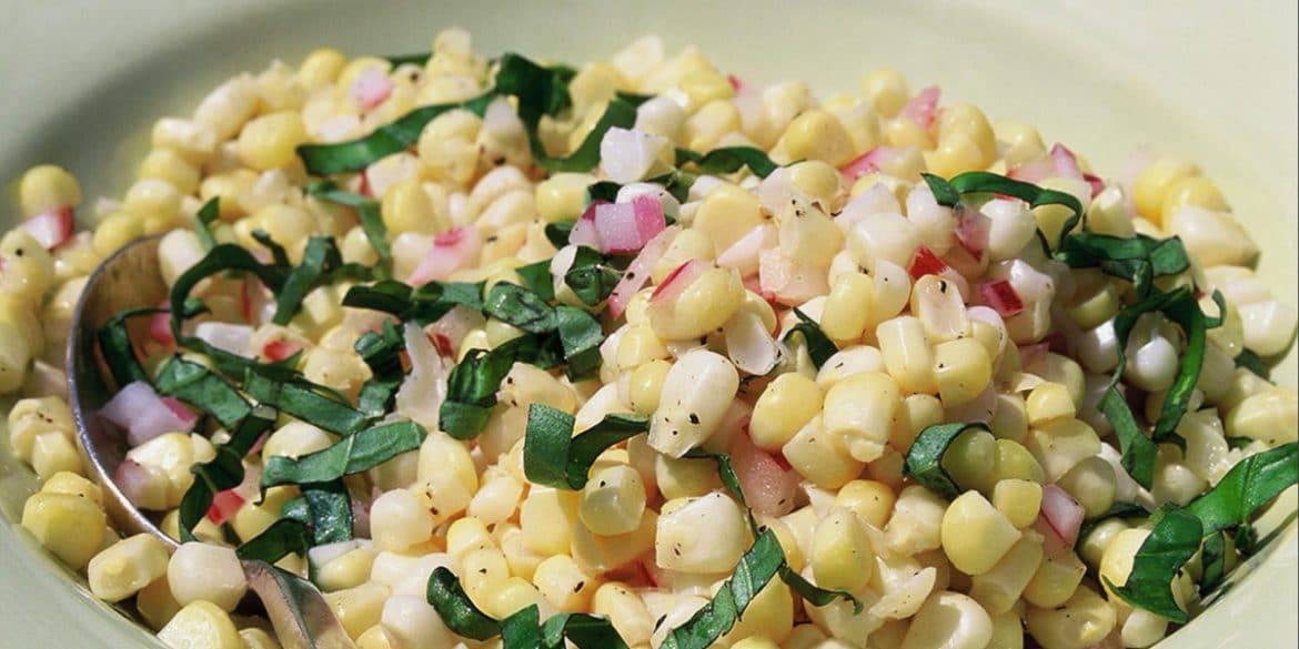 fresh corn salad