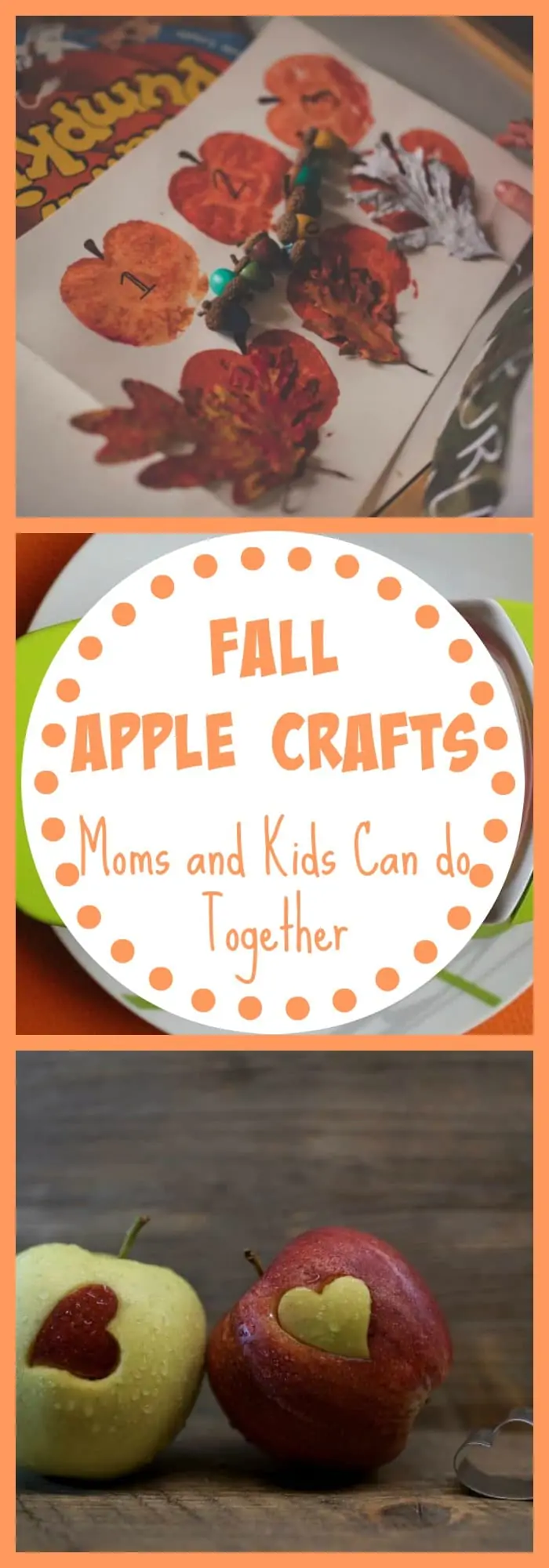 Fall Apple Crafts Moms and Kids Can Do Together