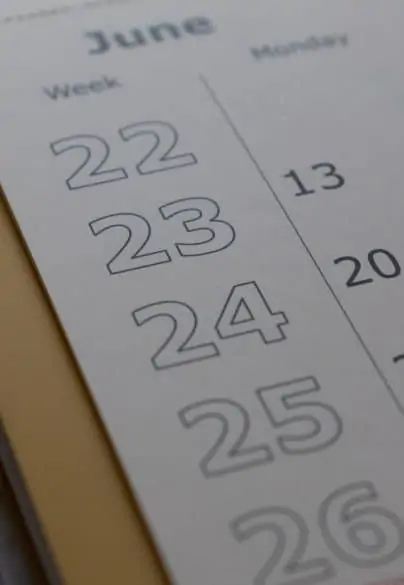 family calendar