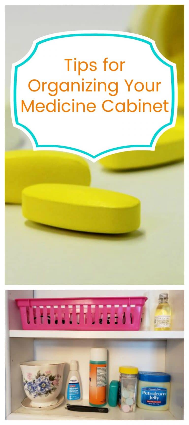 Tips For Organizing Your Medicine The Organized Mom