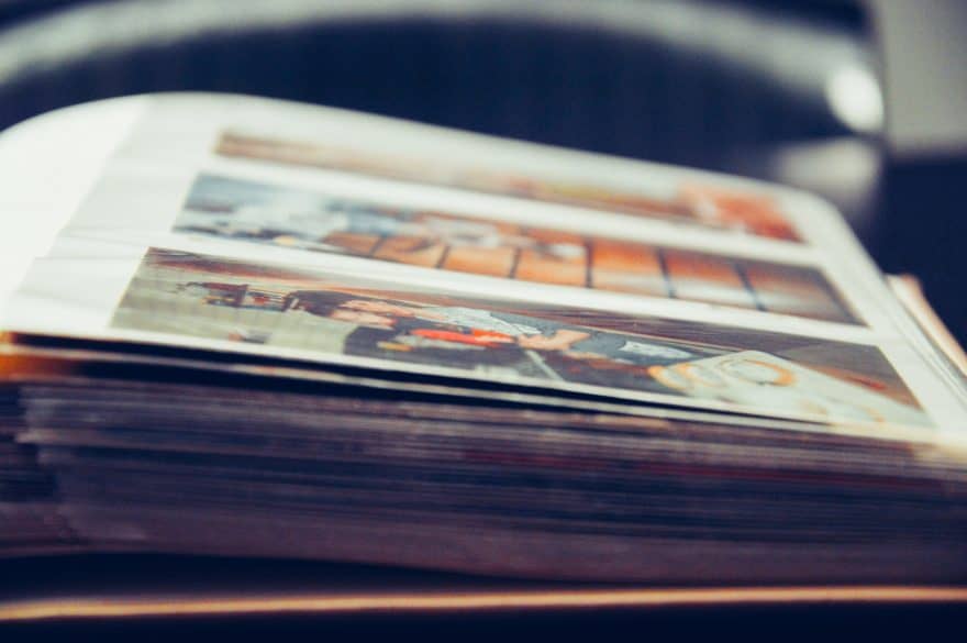 organize old photographs