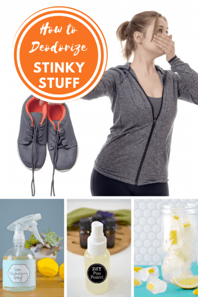 How to Deodorize Stinky Stuff