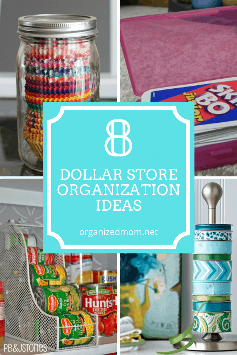 8 Dollar Store Organization Ideas The Organized Mom